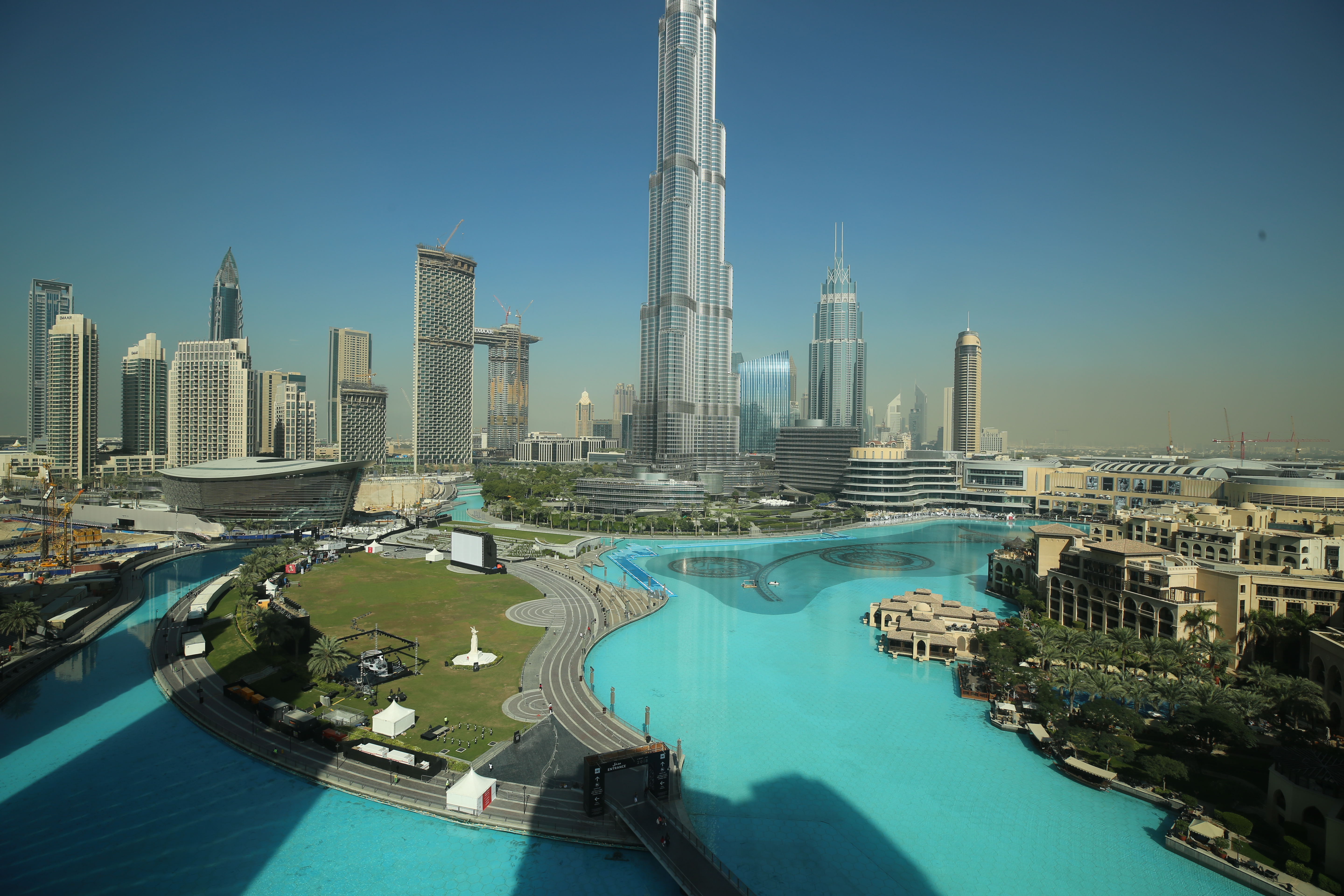 We're now in Dubai!